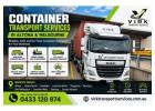 Reliable Container Transport Services in Altona & Melbourne