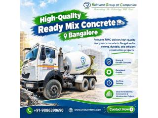 High-Quality Ready Mix Concrete Bangalore