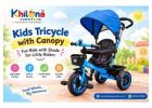 Kids Tricycle with Canopy – Fun Ride with Shade for Little Riders