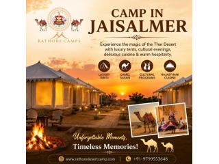 Best Desert Camp in Jaisalmer - Rathore Desert Camp