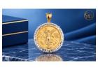 Best Place to Buy 10K 14K Gold Cuban Link Pendants in Texas USA
