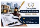 Why Is Complete Property Verification Important Before Buying Land or a Residential Property?