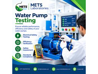 Water Pump Testing Services