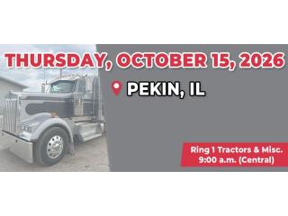 Upcoming Tractors & Misc Auction in Pekin, IL Oct 2026