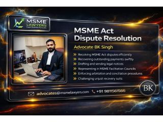 Why Do Small Businesses Need an MSME Act Dispute Resolution Lawyer?