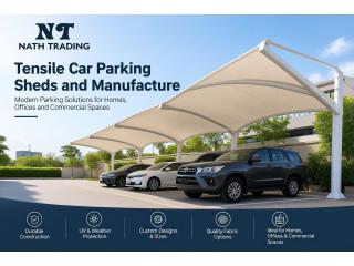 Tensile Car Parking in Delhi for Stylish Vehicle Protection