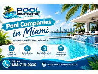 Explore Custom Backyard Possibilities With Pool Companies in Miami