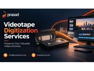 Videotape Digitization Services: Convert VHS, Hi8 & Betacam to Digital