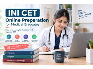 INI CET Online Preparation for Medical Graduates