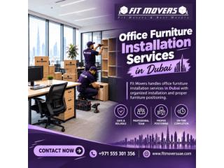 Office Furniture Installation Services in Dubai