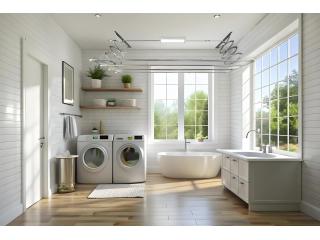 Upgrade Your Laundry Routine with OIKIA Automated Clothes Drying Rack
