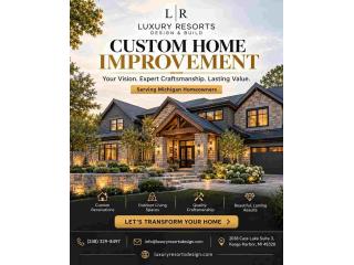 Enhance Your Property with a Custom Home Improvement Contractor in Michigan