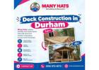 Deck Construction in Durham | Manyhats