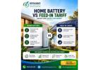 Home Battery vs Feed-in Tariff – Which Saves You More? | Efficient Upgrades