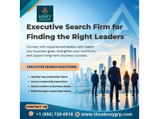 Executive Search Firm for Finding the Right Leaders