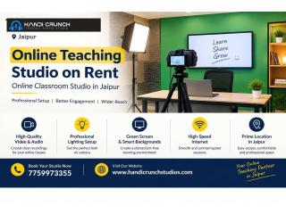 Online Teaching Space for Rent in Jaipur