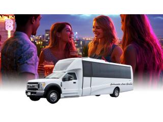 Book Stockton Party Bus Rental for Comfortable Group Travel