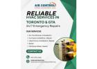 Reliable HVAC Services in Toronto & GTA