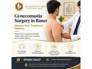 Gynecomastia surgery in Baner - The Aesthetic Hub
