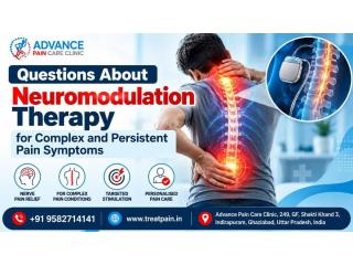 When to Consider Neuromodulation Therapy in Ghaziabad for Pain