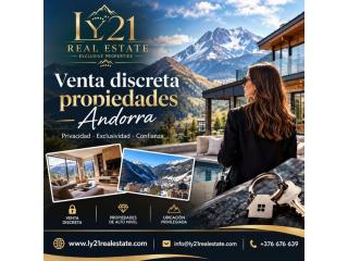 Venta Discreta de Propiedades en Andorra | LY21 Real Estate