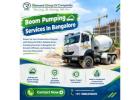 Boom Pumping Services In Bangalore