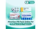 Order Abortion Pill Pack Online for Ending an Early Pregnancy