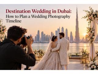 Destination Wedding in Dubai: How to Plan a Wedding Photography Timeline