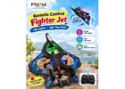 Remote Control Fighter Jet with LED Lights, 360° Flip Stunt 