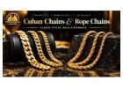 Shop 10K, 14K, 18K Cuban Chains and Rope Chains in Texas, USA