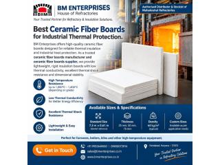 Best Ceramic Fiber Boards for Industrial Thermal Protection