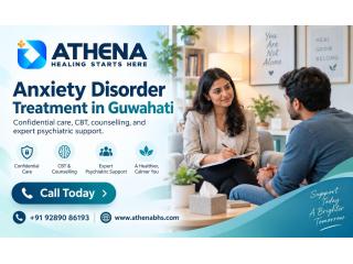 Confidential Anxiety Disorder Treatment in Guwahati