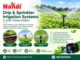 Drip & Sprinkler Irrigation Systems in India | Pawan Polytex