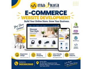 Business Ecommerce Website Development - Madhura Technologies - Coimbatore