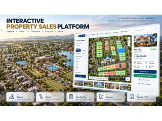 Interactive Real Estate Sales Platform & 3D Masterplan Visualization