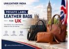 Private Label Leather Bags for UK Brands and Businesses