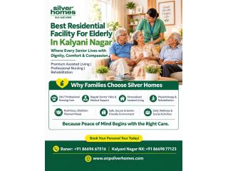 Residential Facility For Elderly In Kalyani Nagar - ONP Silver Homes