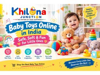 Baby Toys Online in India – Safe, Soft & Fun for Little Ones