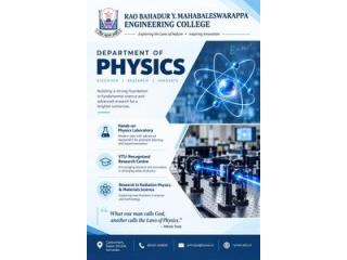 Department of Physics | Top Engineering Colleges in Karnataka RYMEC