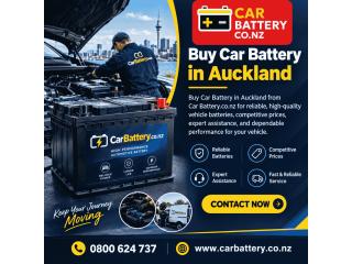 Buy Car Battery in Auckland