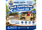 Deck Construction in Chapel Hill | Manyhats
