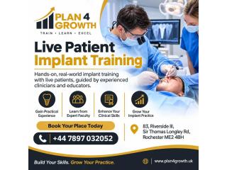Get Live Patient Implant Training With Plan4Growth