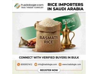Rice Importers in Saudi Arabia | Basmati Rice Buyers