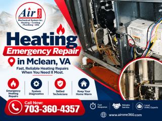 Quick Heating Help for Unexpected Winter Problems in McLean, VA