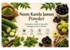 Ayurvedic Karela Jamun Powder with Neem – Pack of 2
