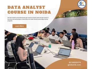 Best Data Analyst Course in Noida | Geekonik – Practical Training & Career Growth