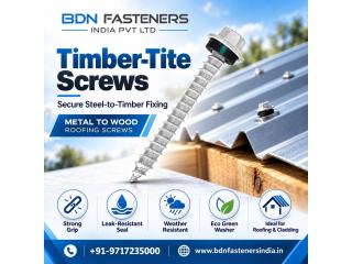 Tite Screws for Secure Metal-to-Wood Roofing
