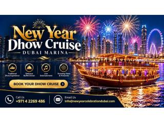 Book Your New Year Dhow Cruise in Dubai with New Year Celebration Dubai