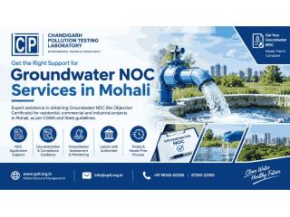 Groundwater NOC Services in Mohali | CPTL