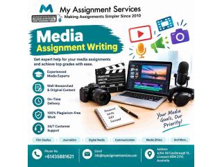 Expert Media Assignment Writing Services for Students